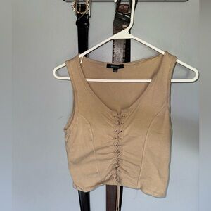 Tan tank top